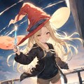 金髪魔女っ娘の休み 5枚目