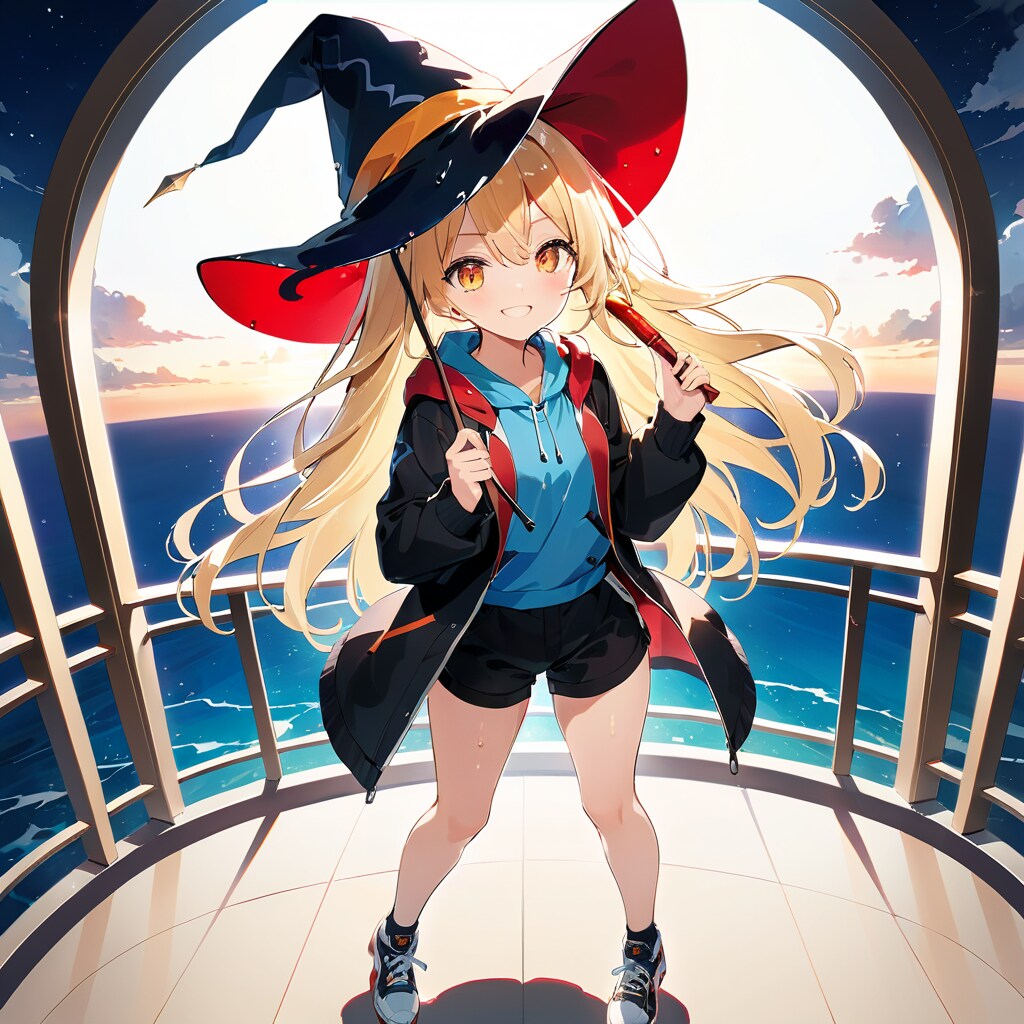 金髪魔女っ娘の休み