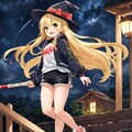 金髪魔女っ娘の休み 3枚目