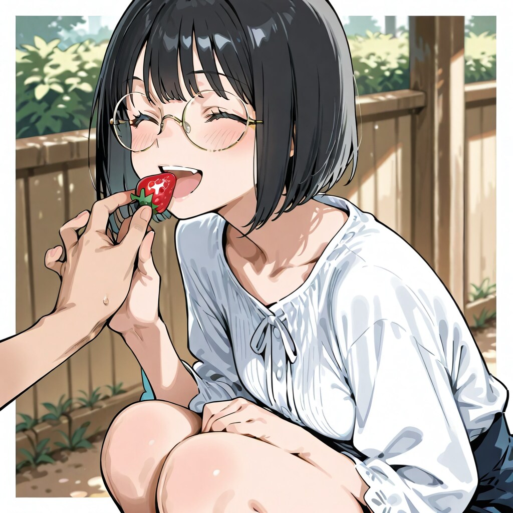 いちご🍓 | の人気AIイラスト・グラビア