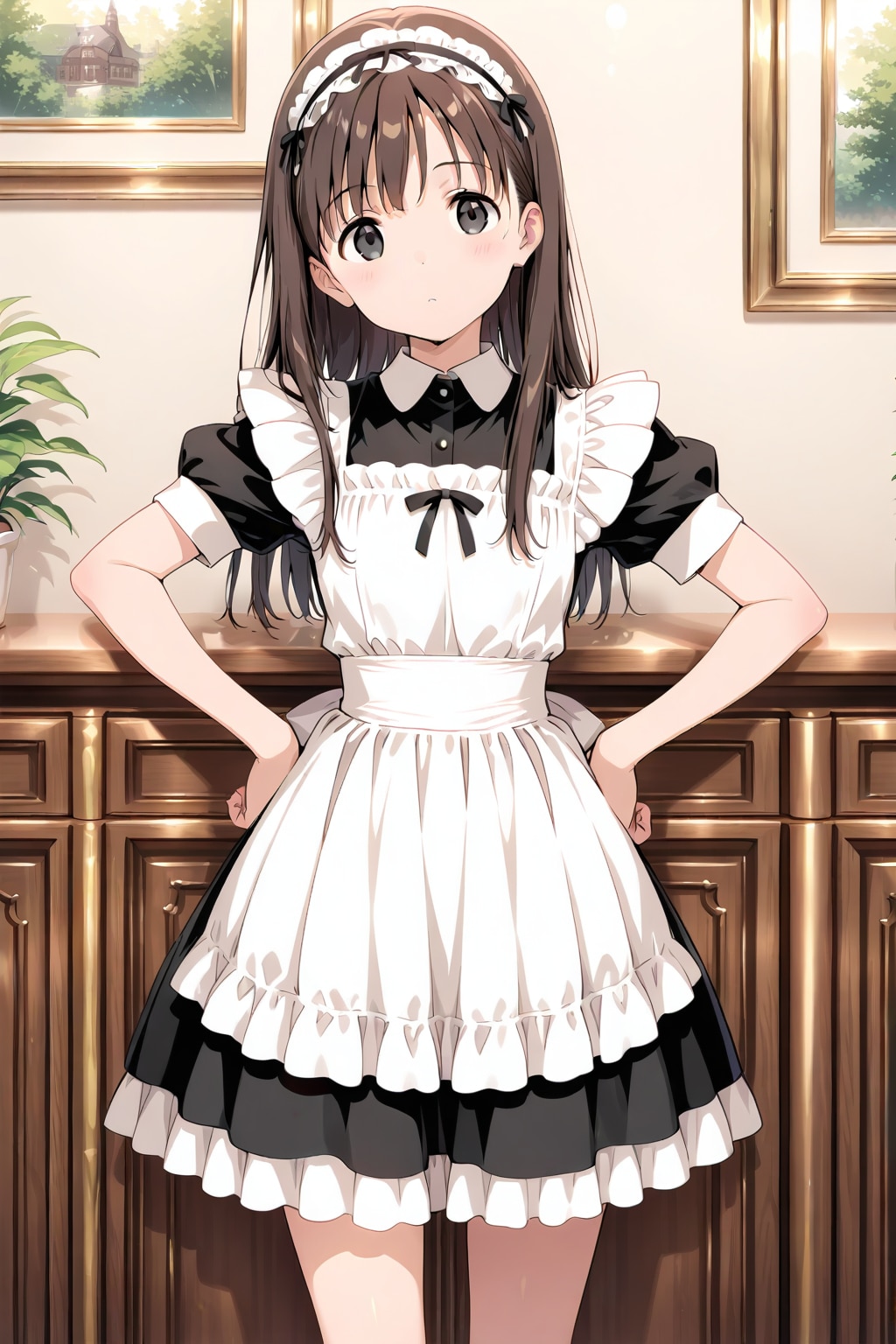 メイドみことちゃん | の人気AIイラスト・グラビア