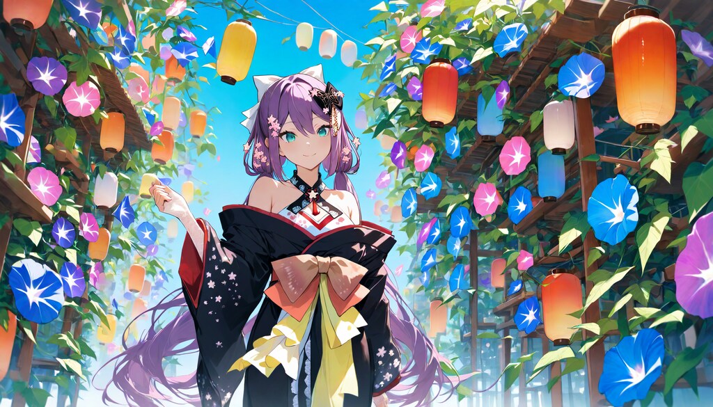 朝顔 - 桜凛月 / にじさんじ