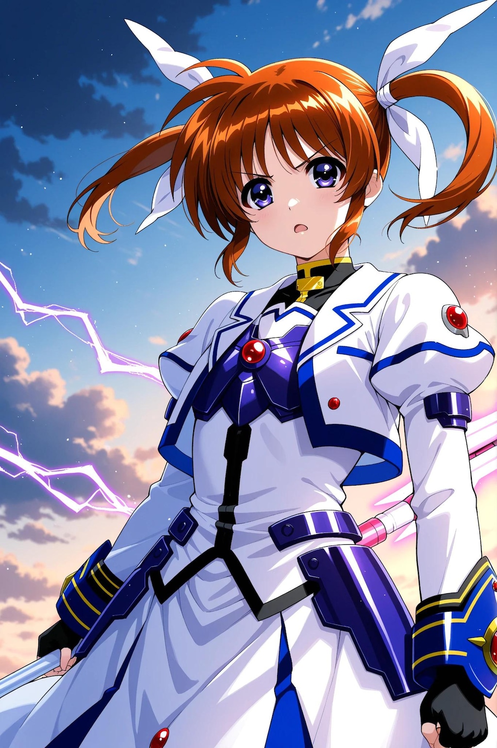 なのは➡　お仕事中