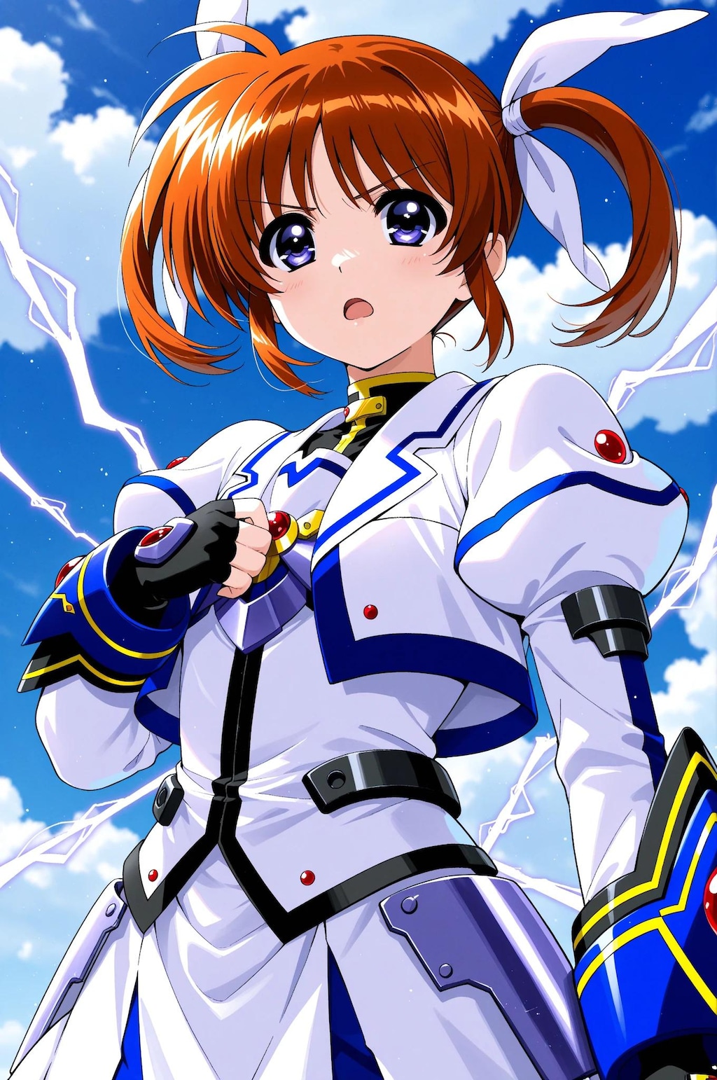 なのは➡　お仕事中