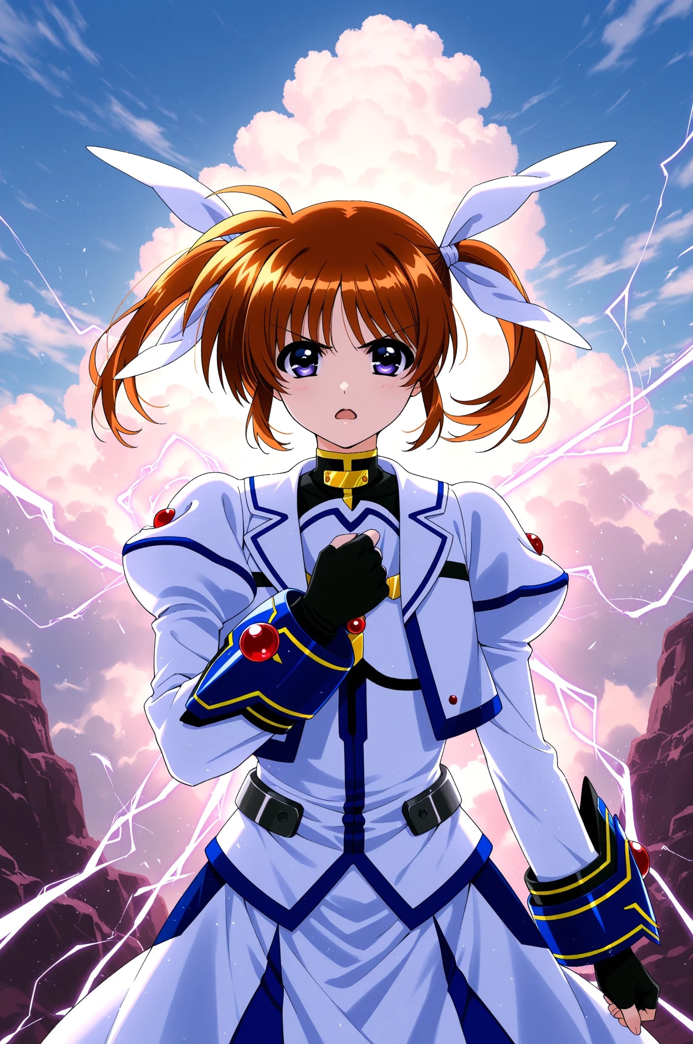 なのは➡　お仕事中 | の人気AIイラスト・グラビア