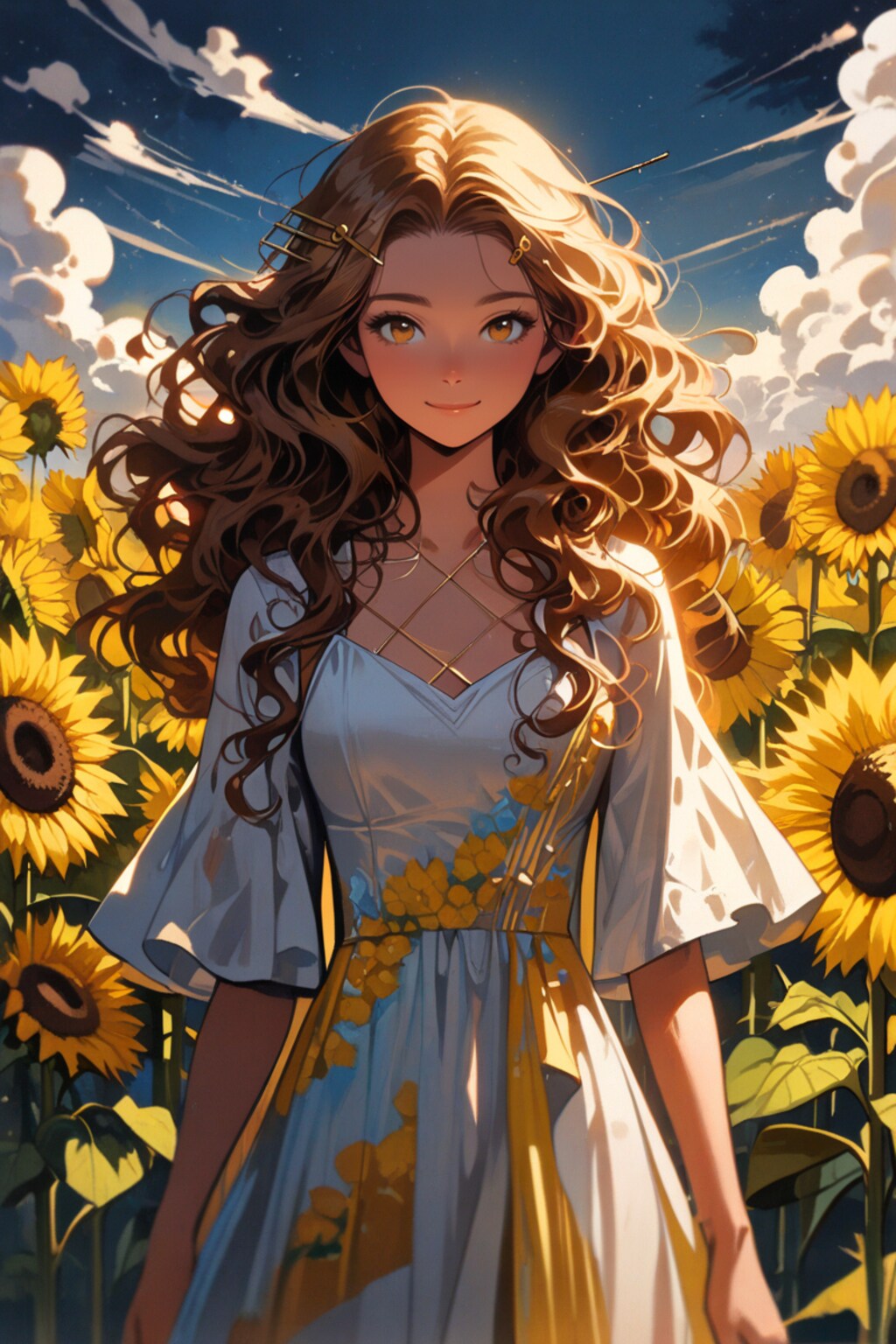 陽だまりの花畑