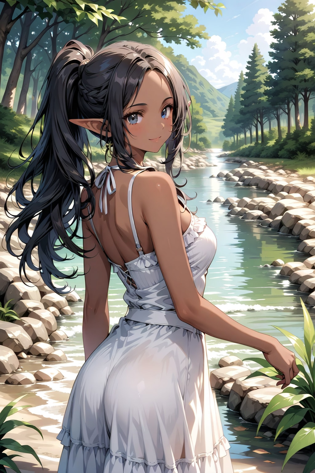夏の水辺