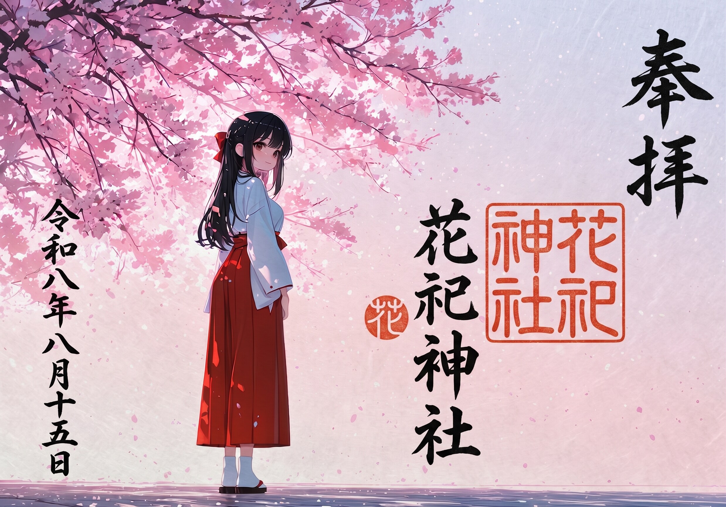 花祀神社の授与品を作ってみた | の人気AIイラスト・グラビア