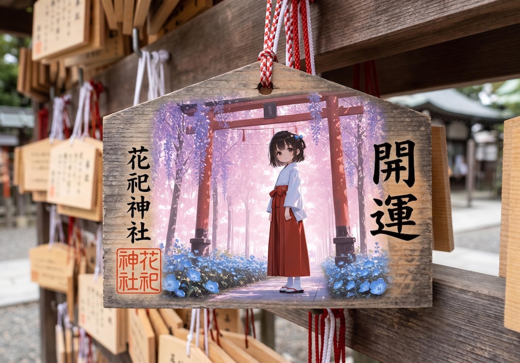 花祀神社の授与品を作ってみた
