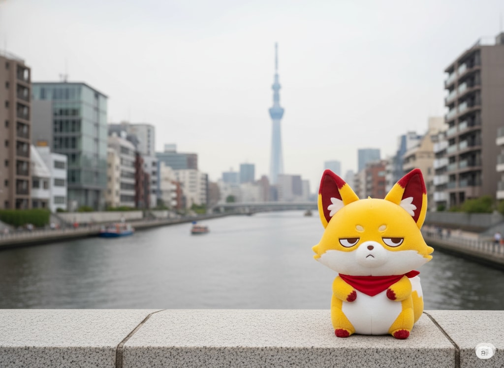 【狐独の散歩道】蔵前～東京のブルックリン | の人気AIイラスト・グラビア