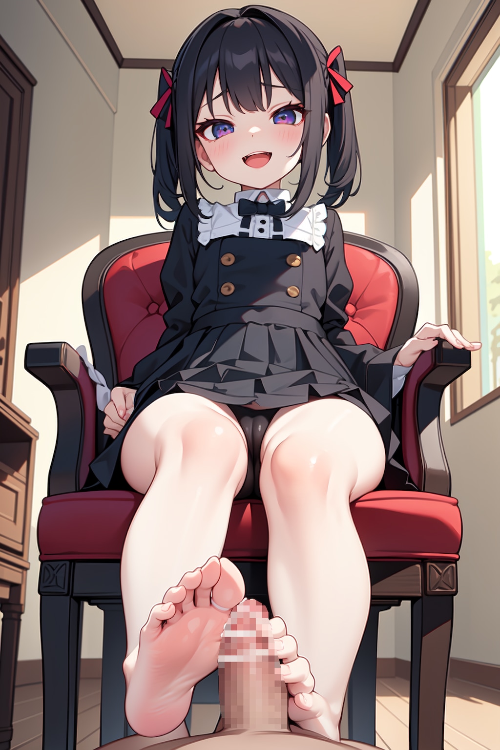 アンタなんて足で十分でしょ