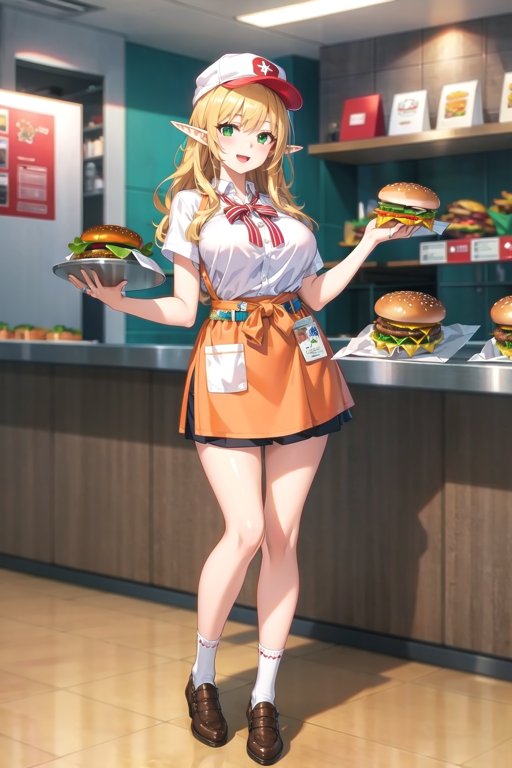 ハンバーガー企画作品です