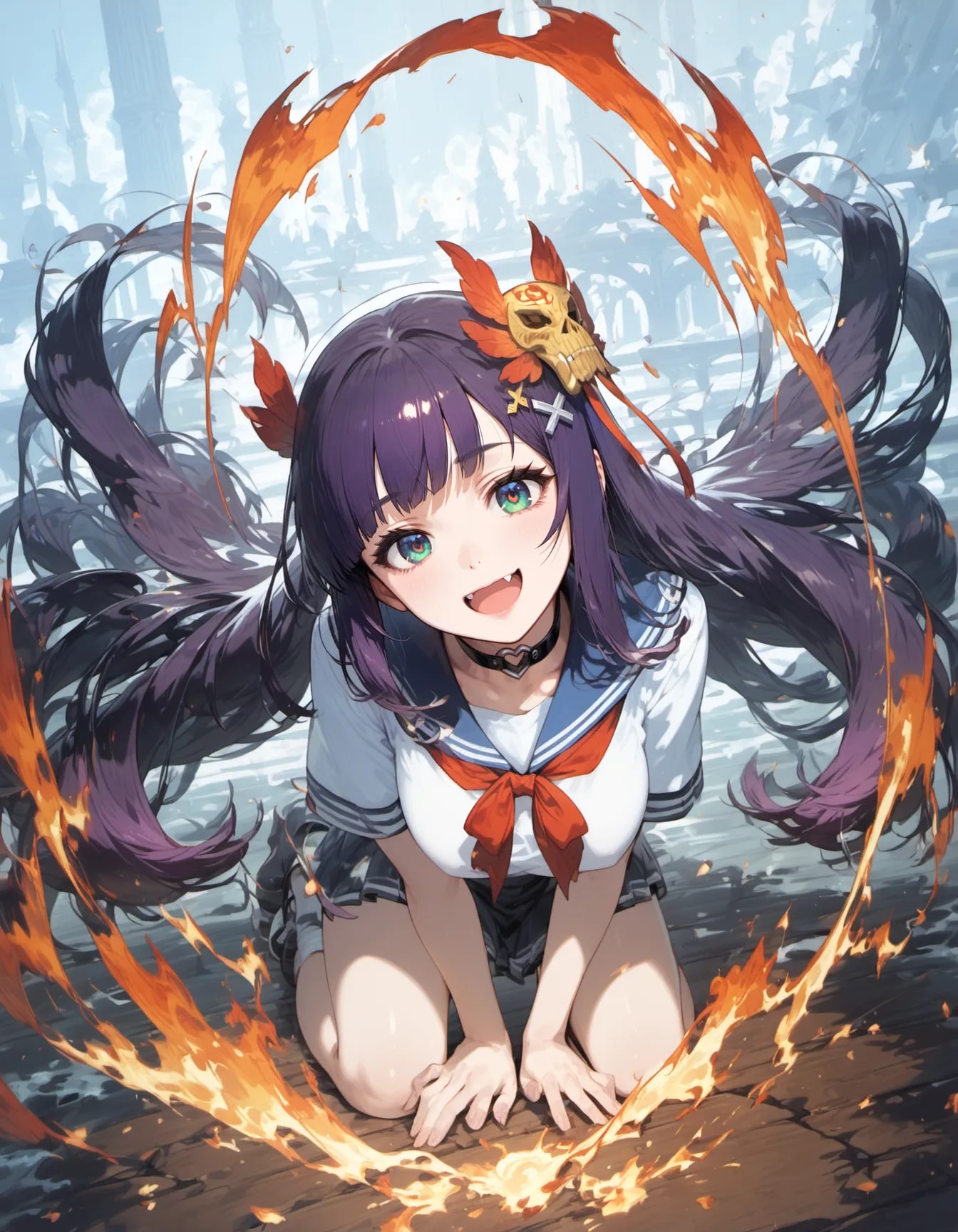 Circle of Fire, Smile Within | の人気AIイラスト・グラビア