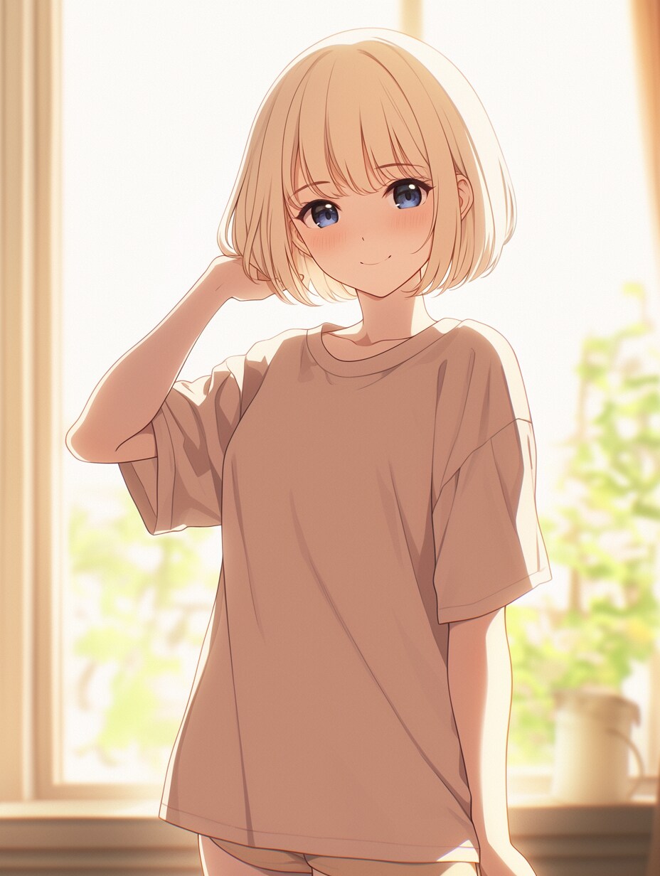 マッシュカットの子✨125