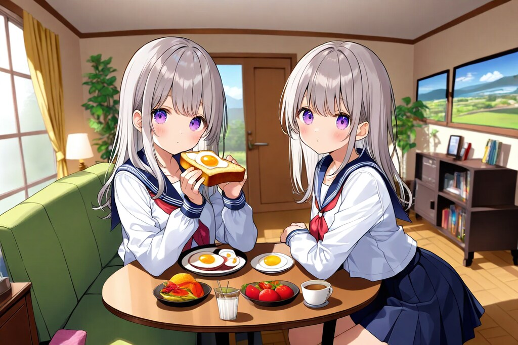 銀髪制服(月曜だー)_20250324