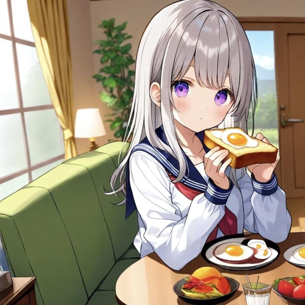 銀髪制服(月曜だー)_20250324