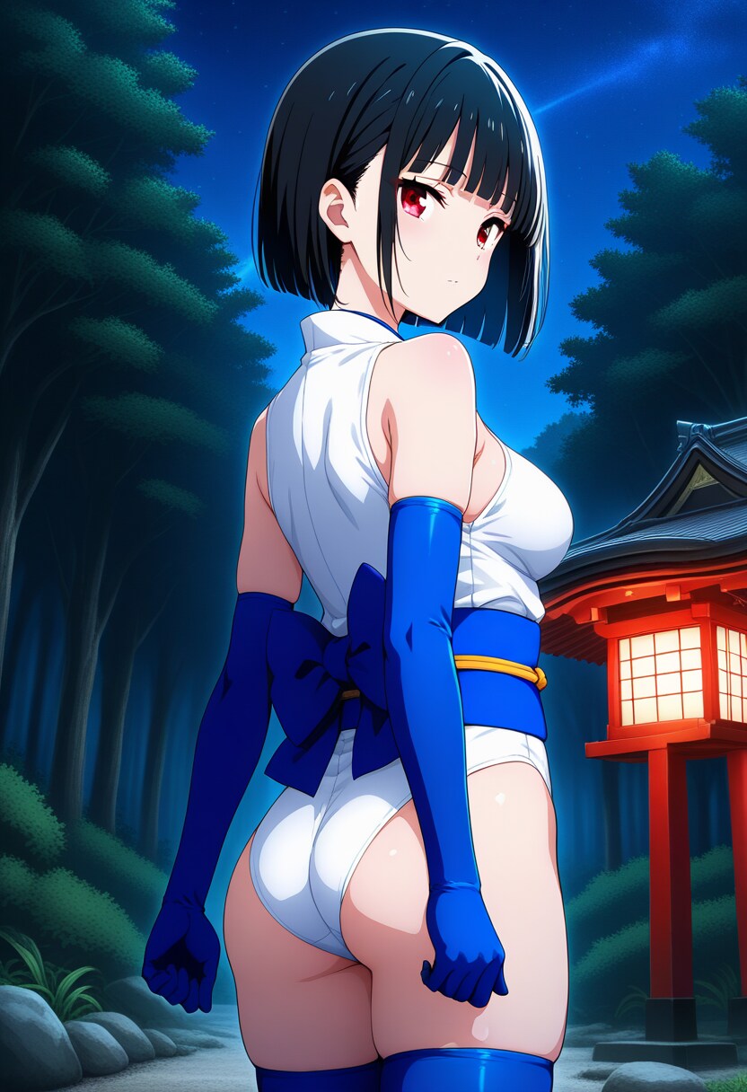 振り向く咲成奈那妃