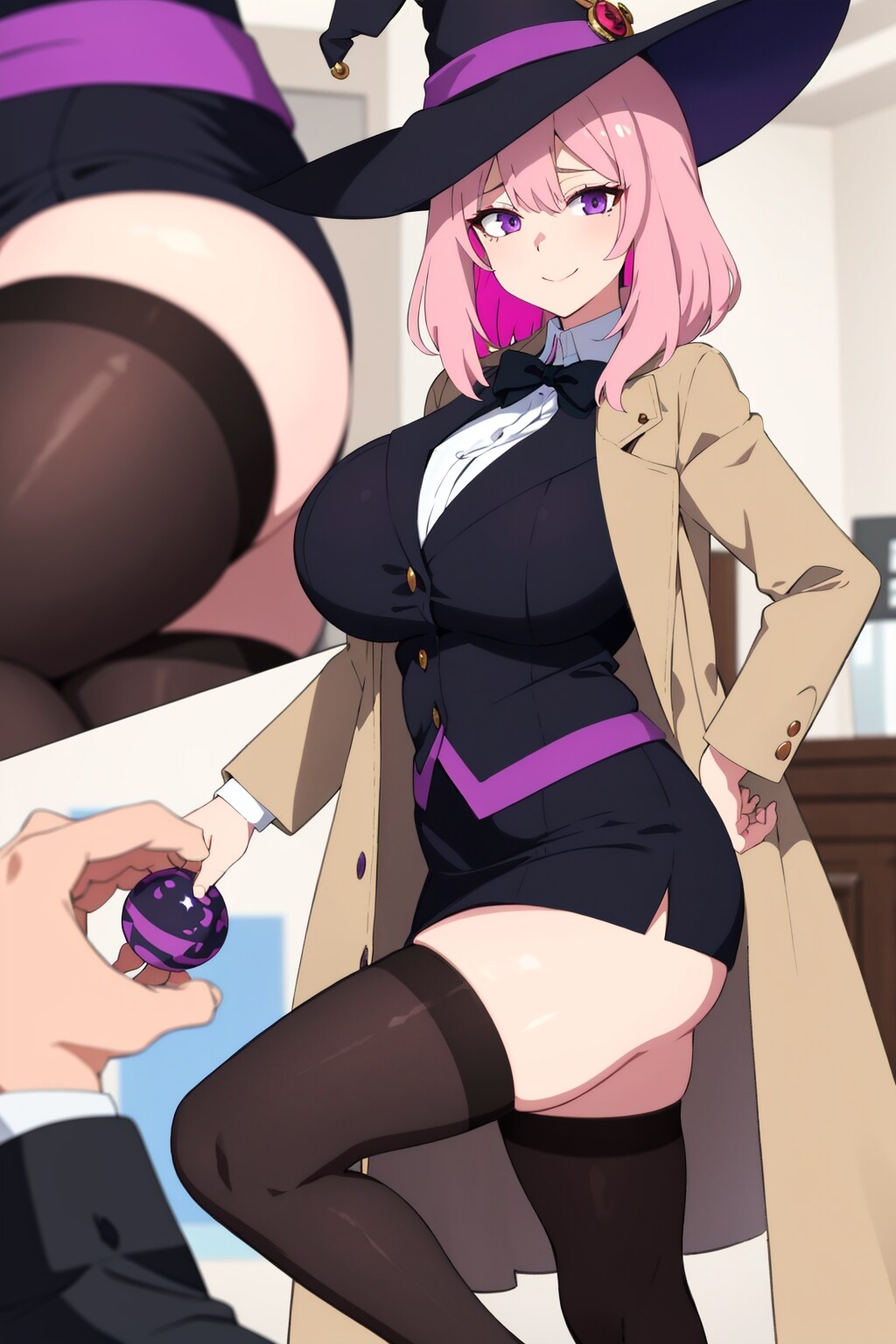 なぜか漫画風