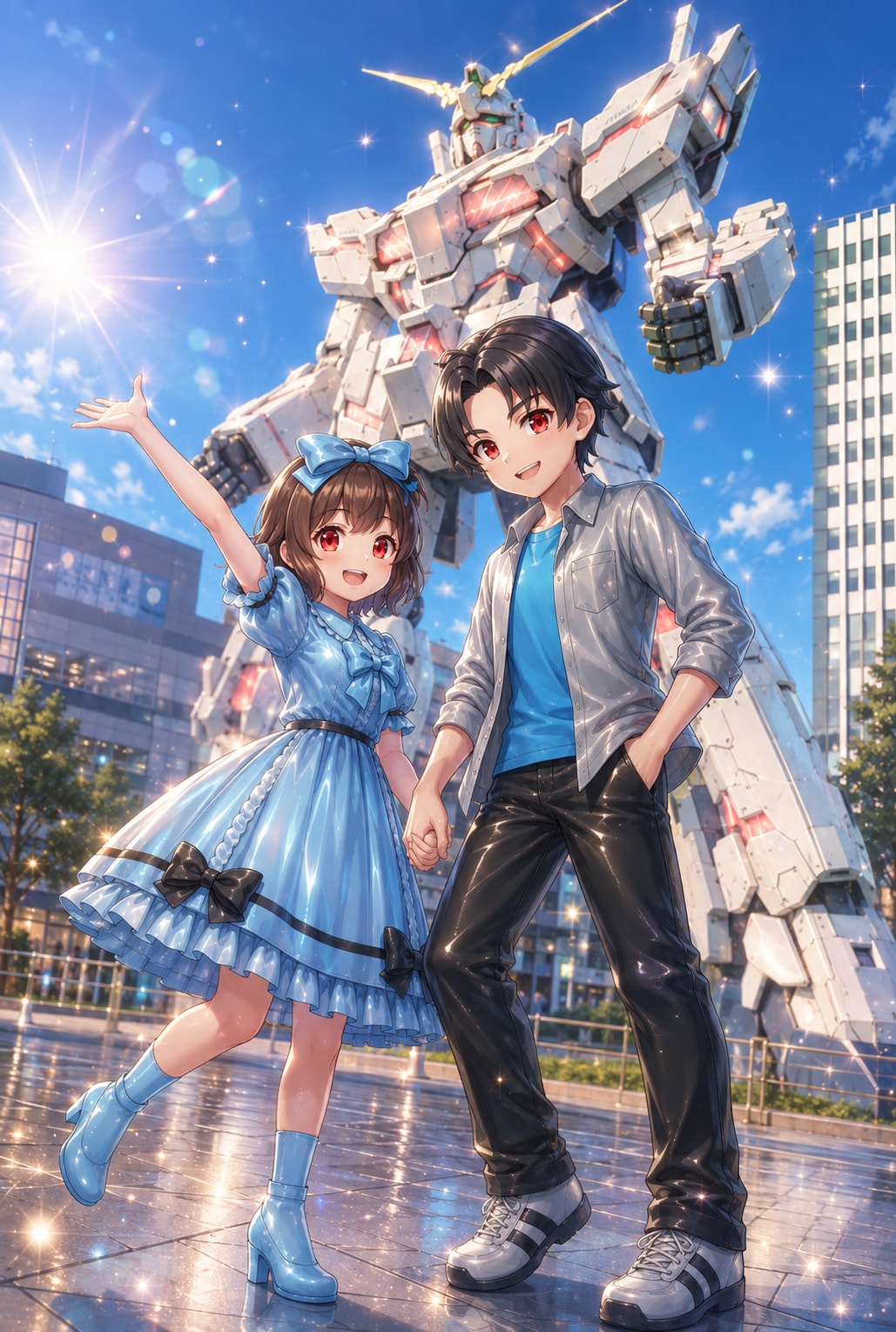 ナチュじょ　ユニコーンガンダム | の人気AIイラスト・グラビア