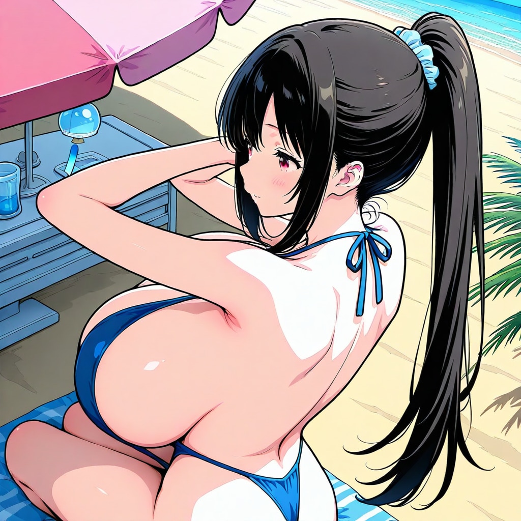 うちの子と海