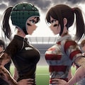 🏉泥まみれの女子ラグビー 124 2枚目