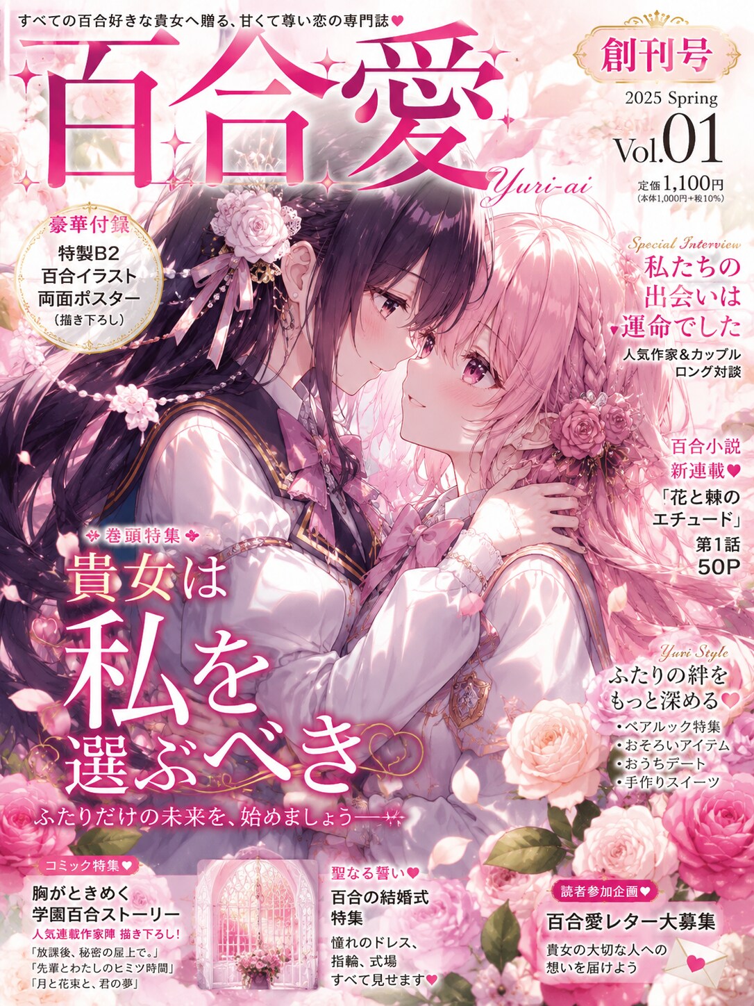 百合専門マガジン『百合愛』 貴女は私を選ぶべき