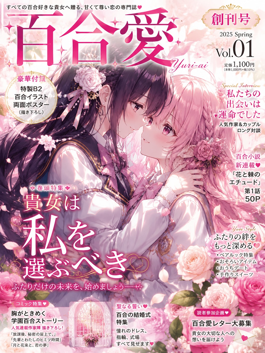 百合専門マガジン『百合愛』 貴女は私を選ぶべき
