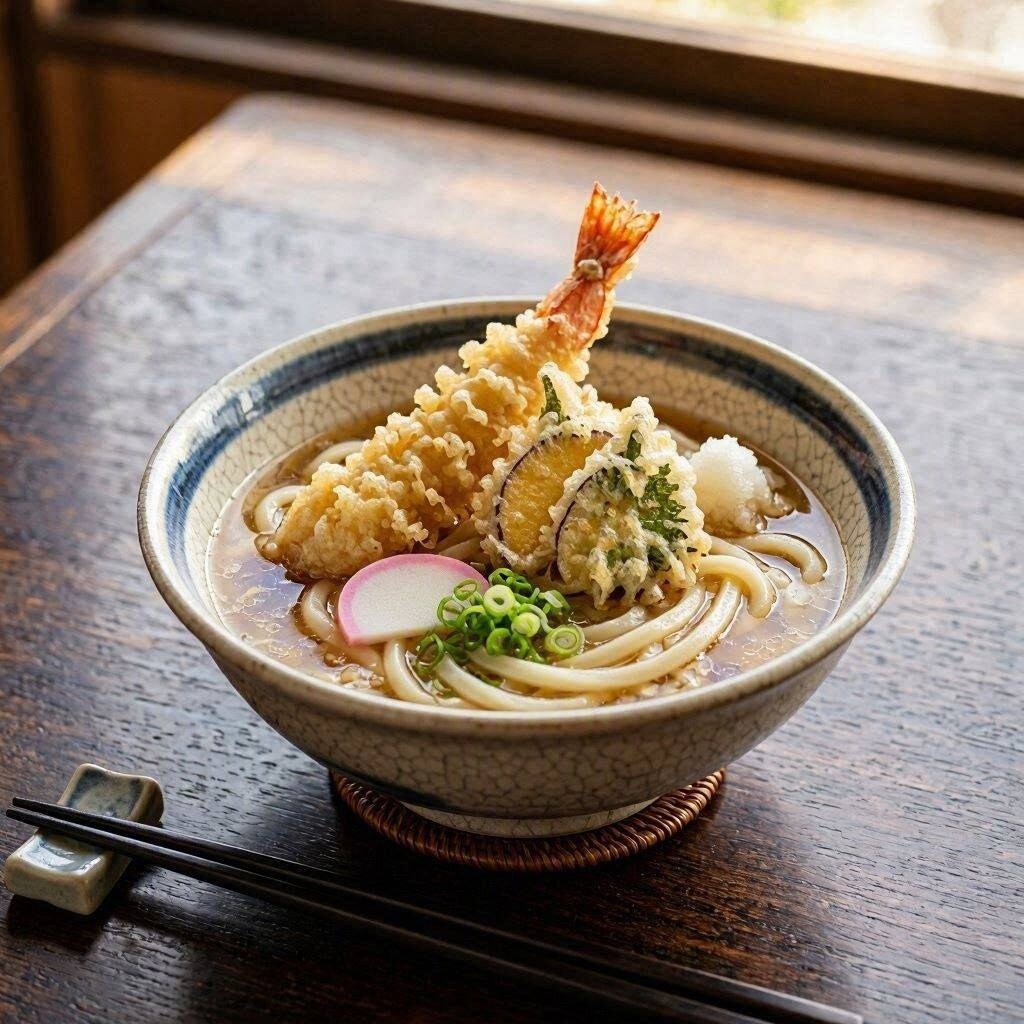 天ぷらうどん