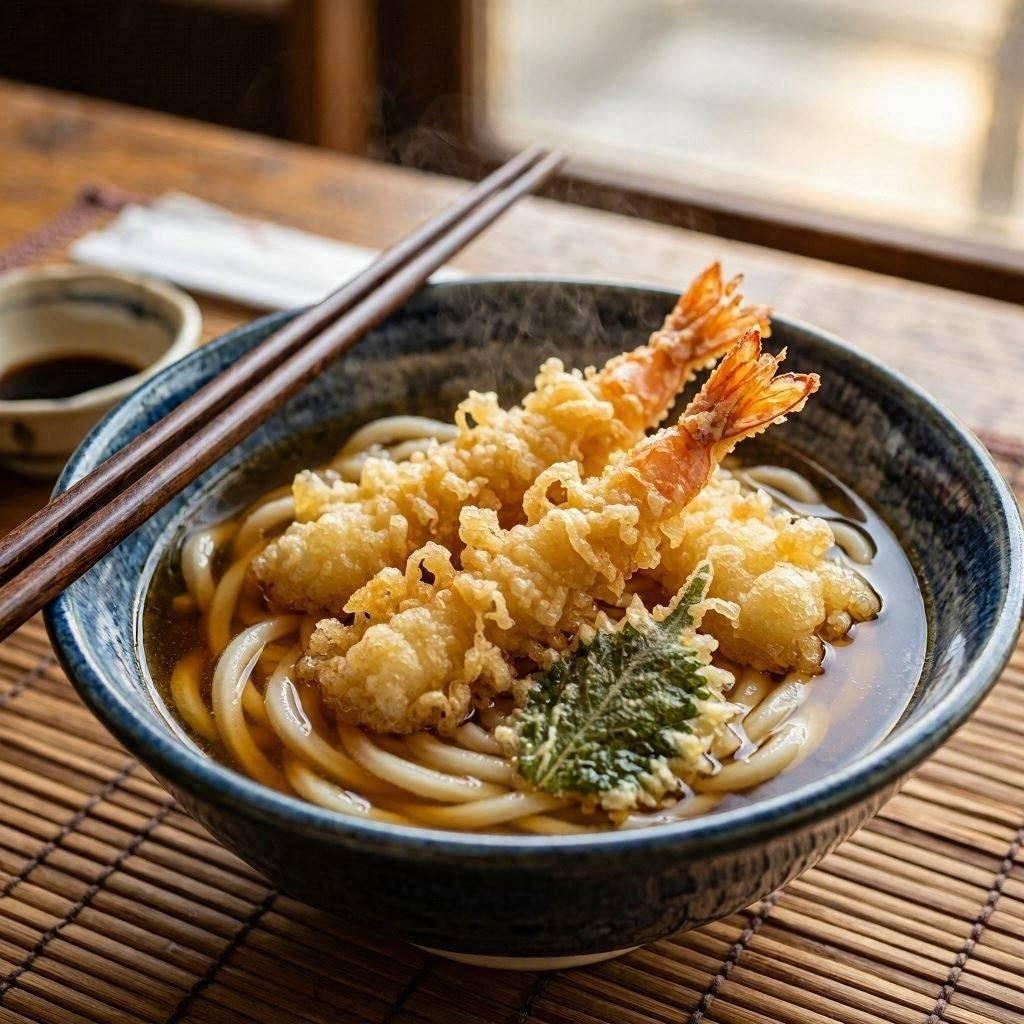天ぷらうどん