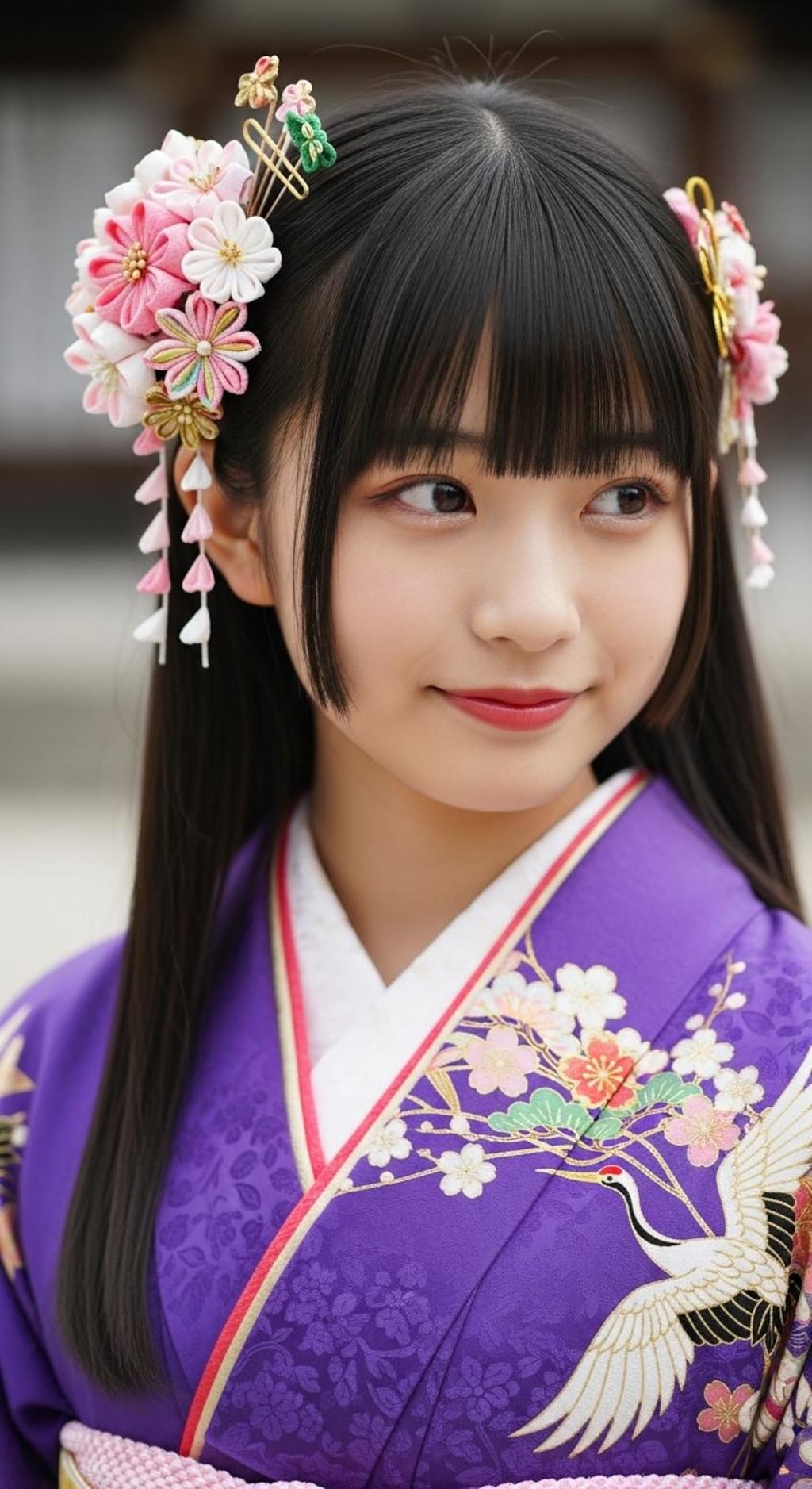 華の舞姫002《中・高生和装の君》