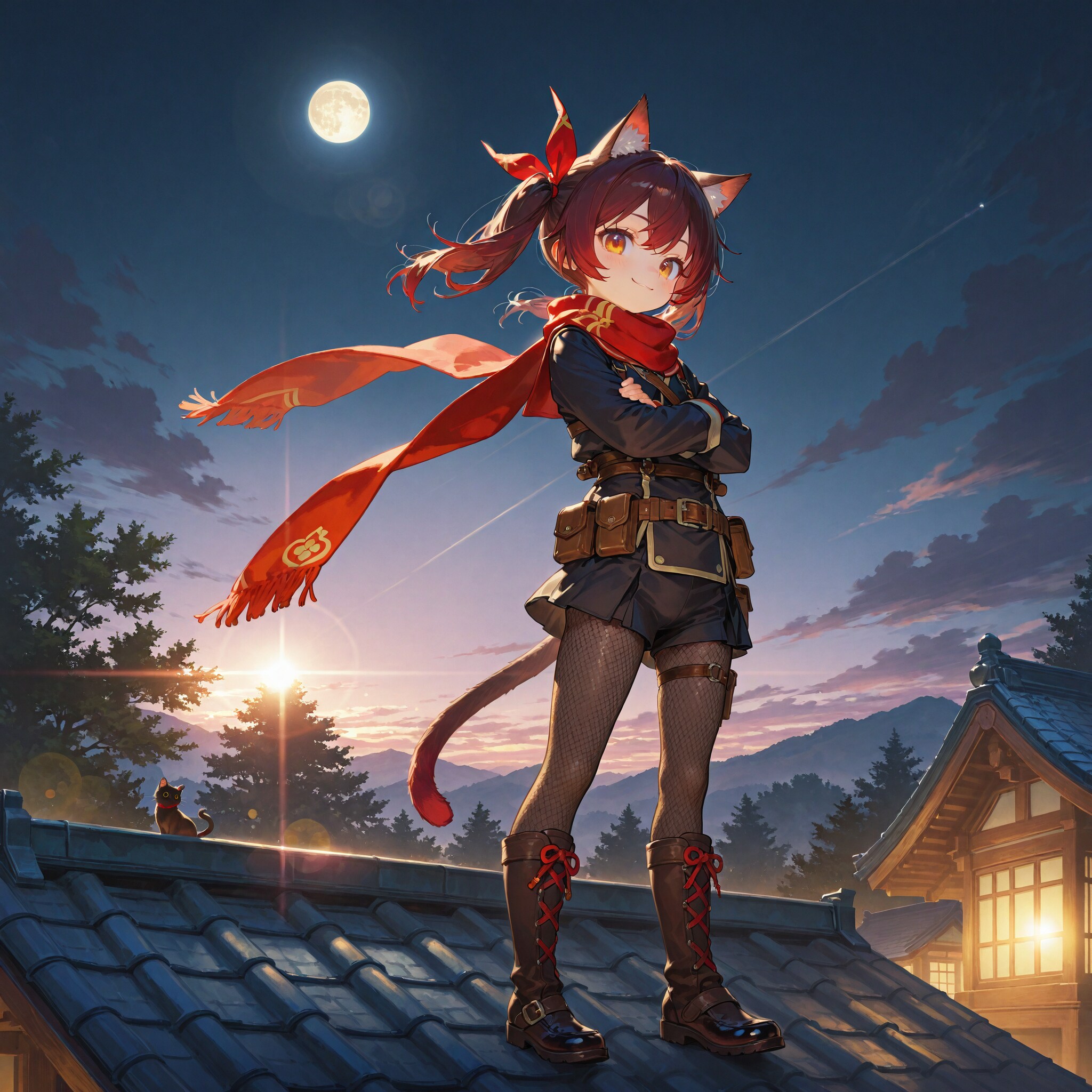 くのいち猫娘