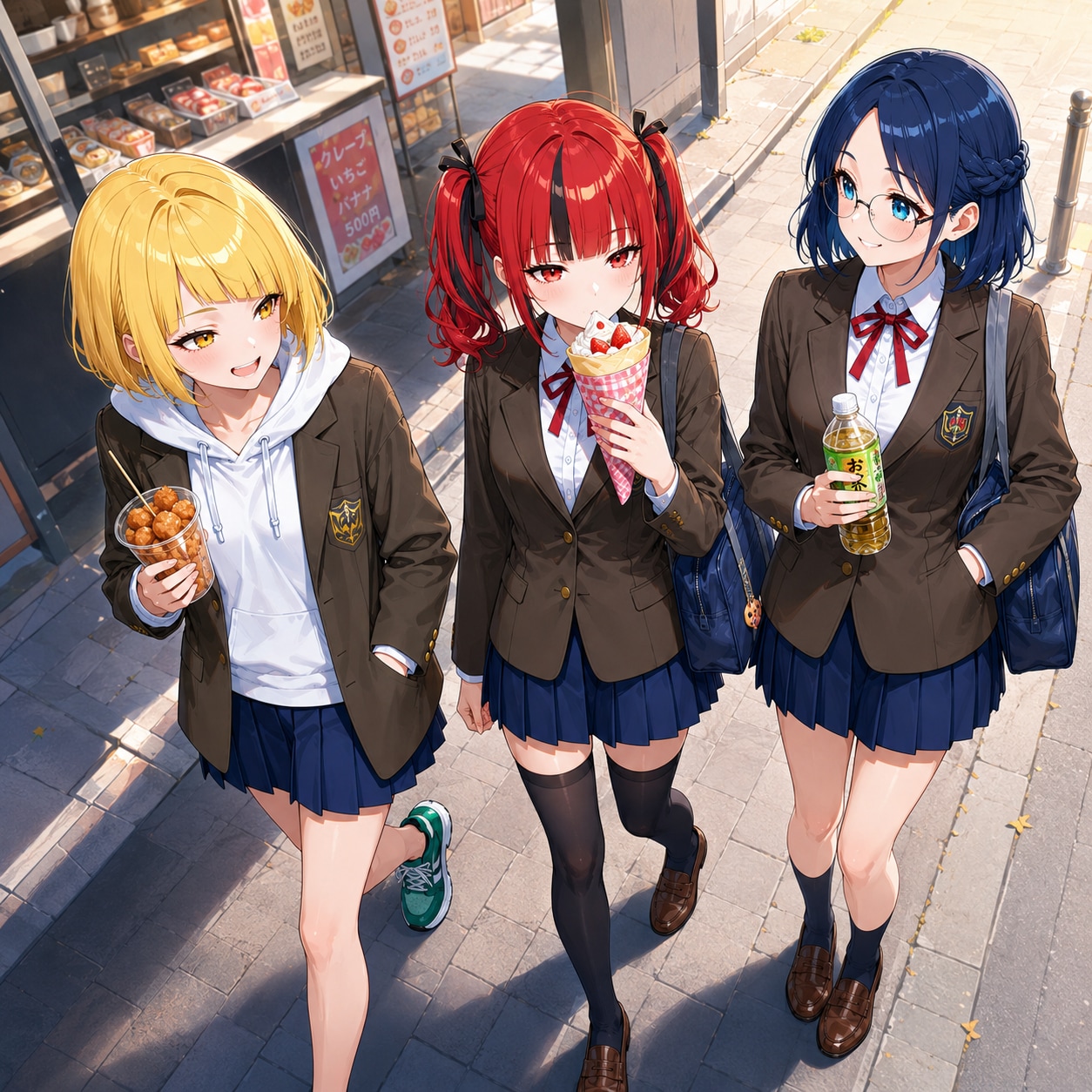 放課後の散歩 | の人気AIイラスト・グラビア