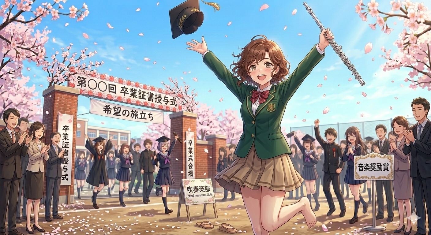 卒業 | の人気AIイラスト・グラビア