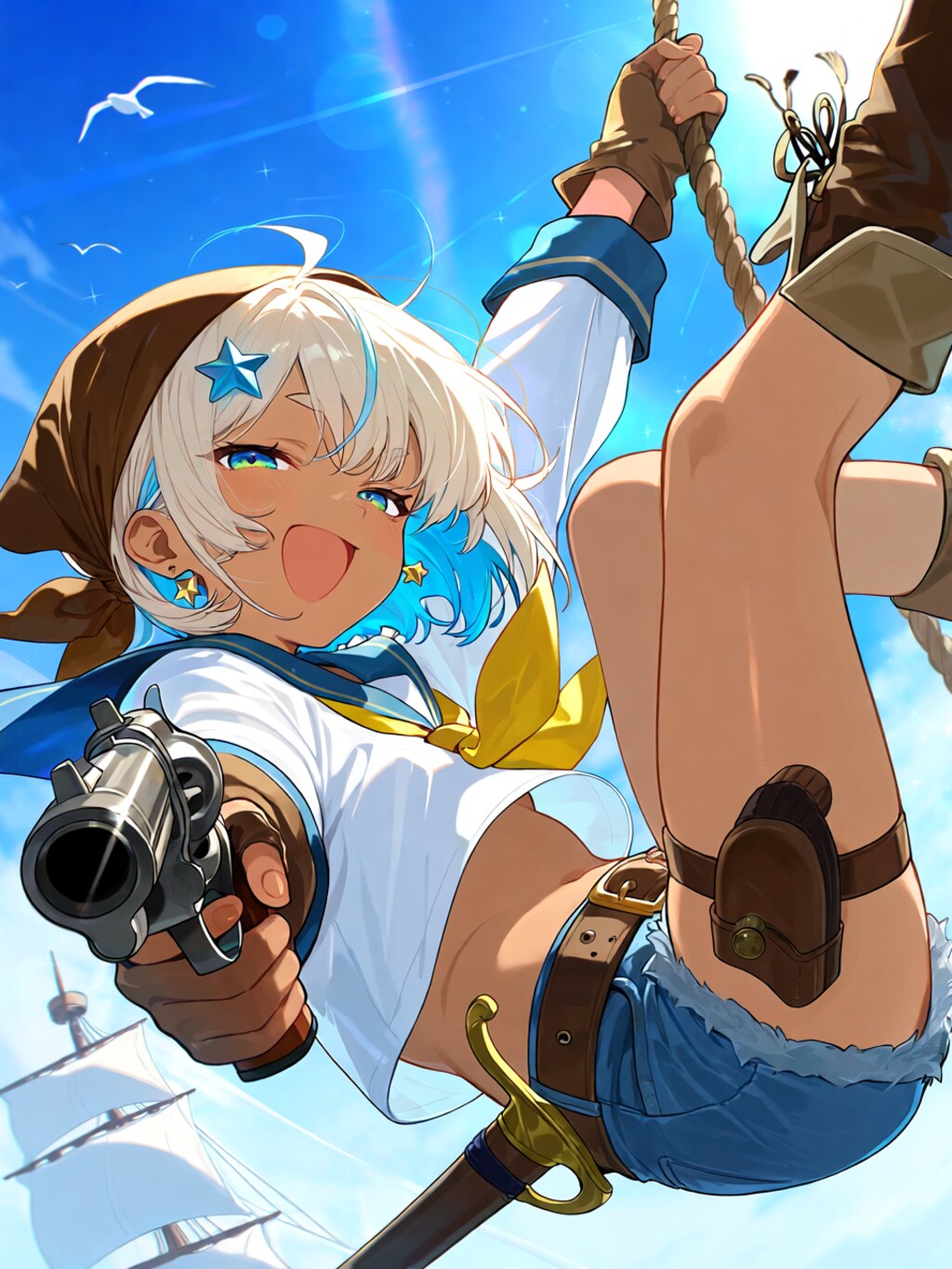 PixAiで海賊