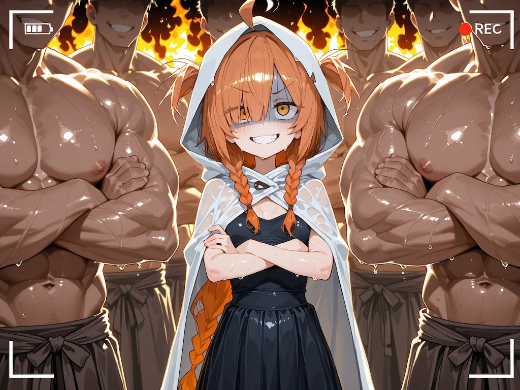 マッチョ売りの少女☆