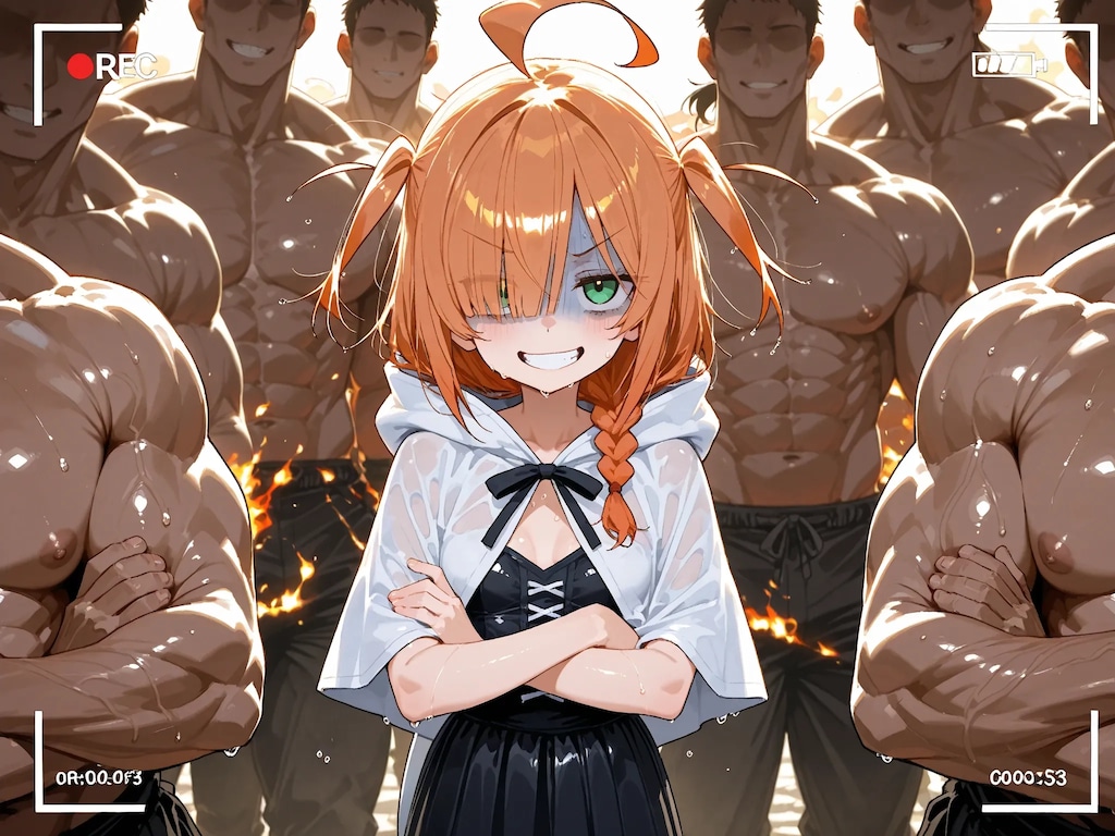 マッチョ売りの少女☆