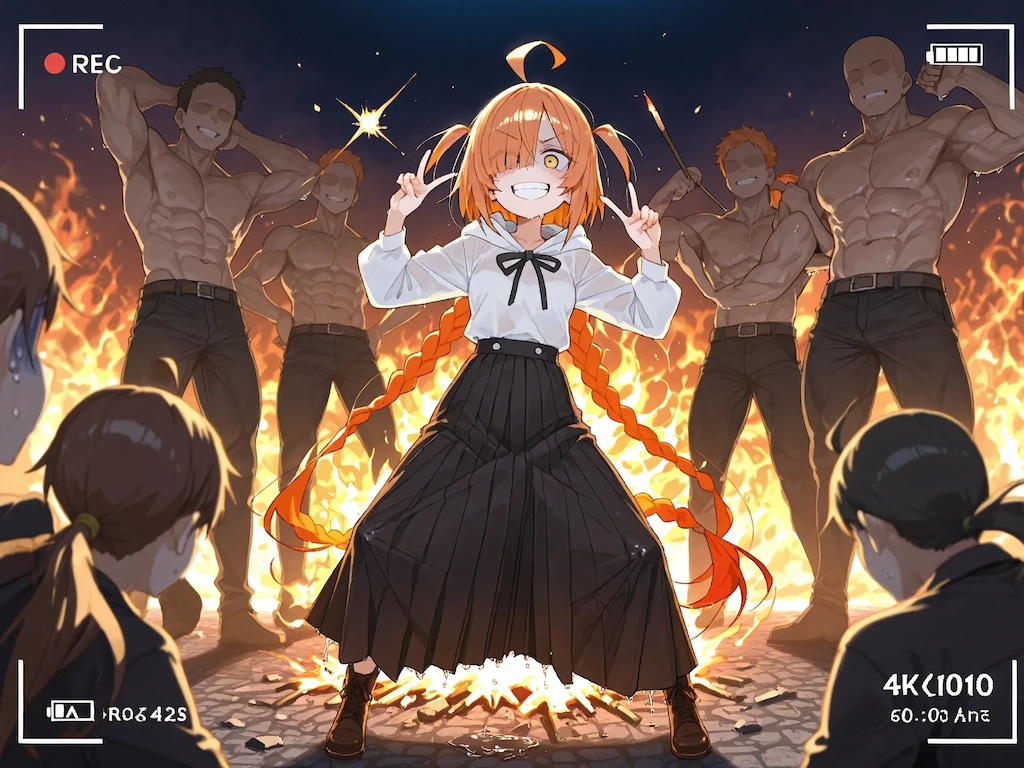 マッチョ売りの少女☆