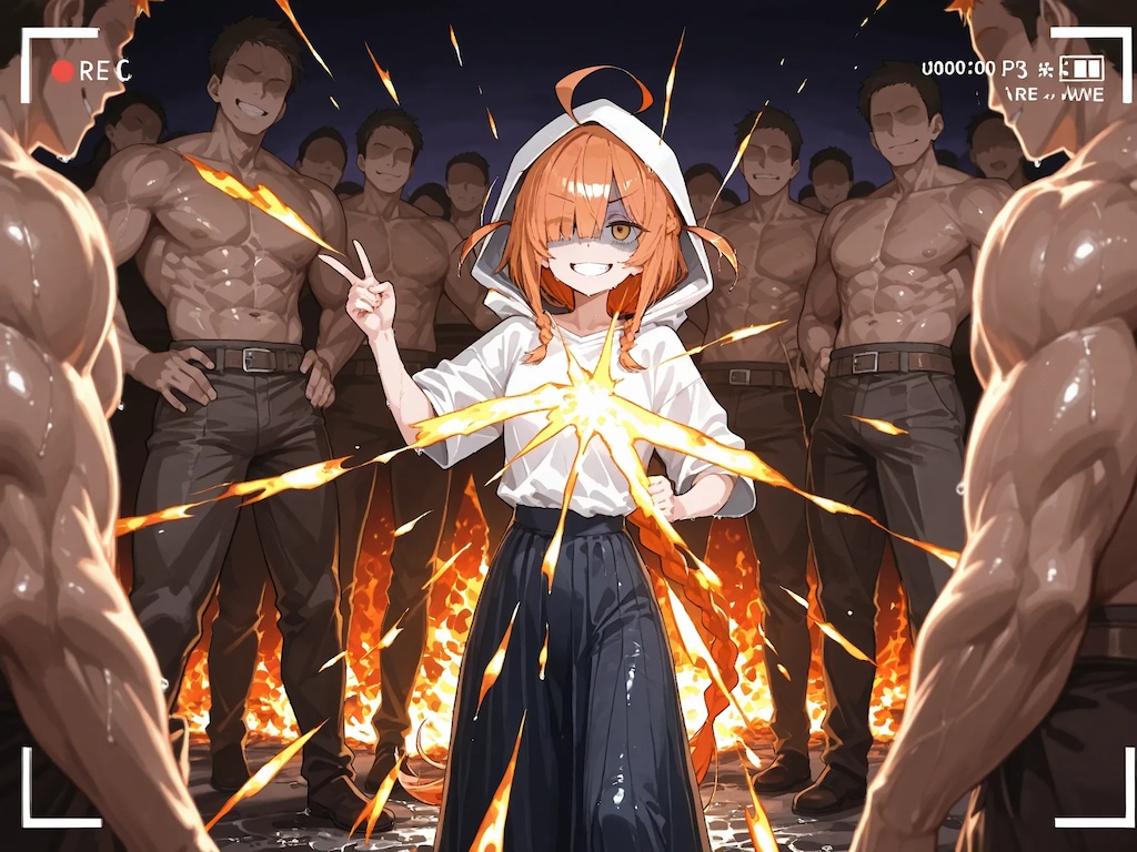 マッチョ売りの少女☆