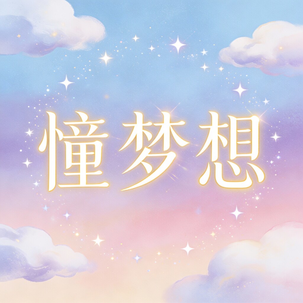 今年の漢字【憧・夢・想】