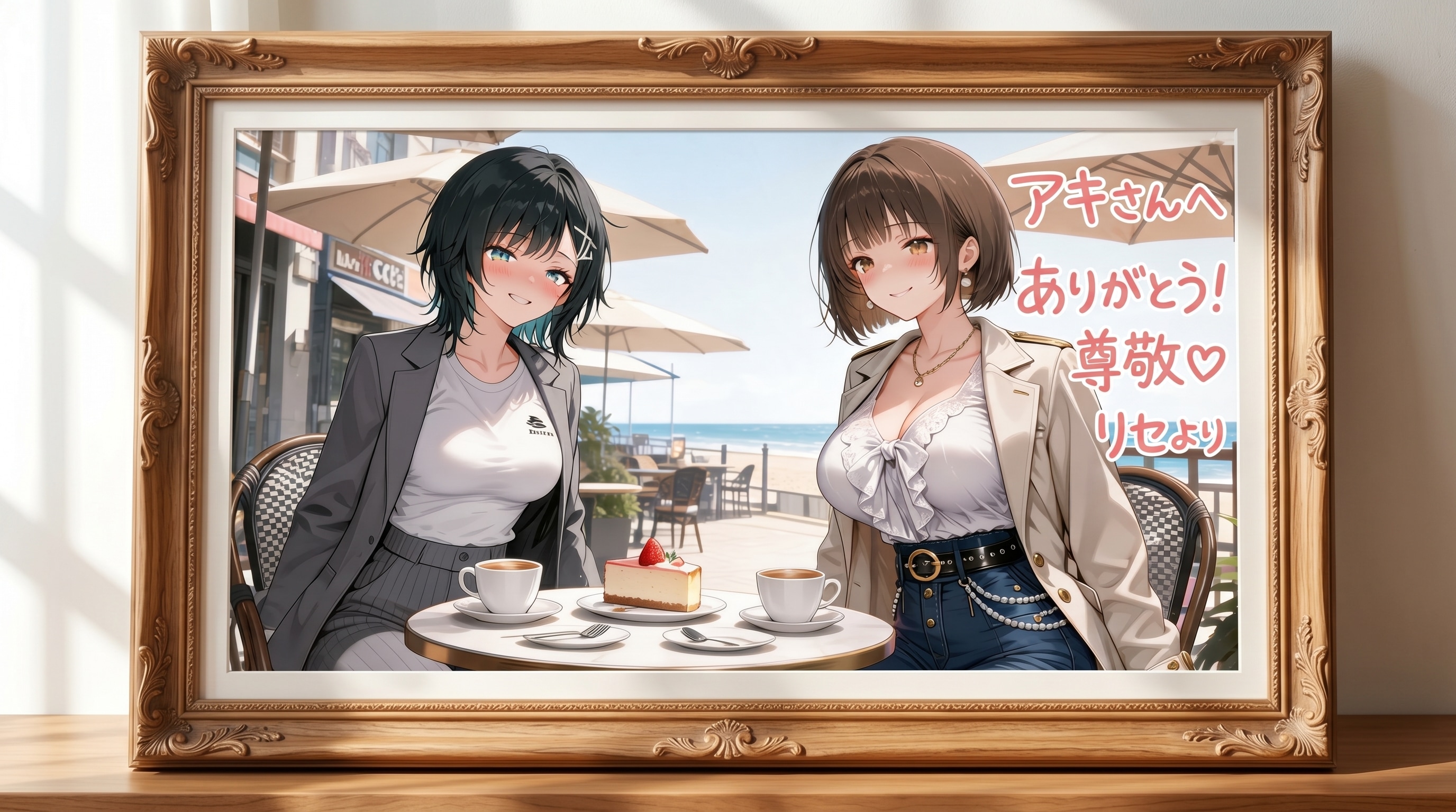 仕事を教えてくれるアキさんへ | の人気AIイラスト・グラビア