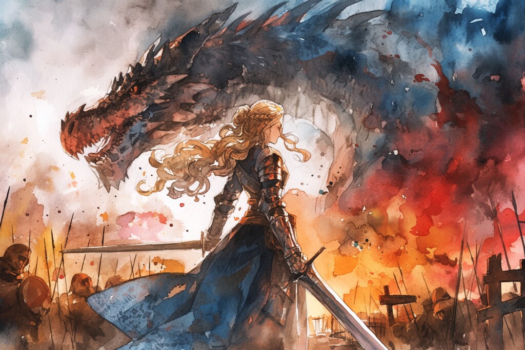 ドラゴンと少女（竜騎士）06