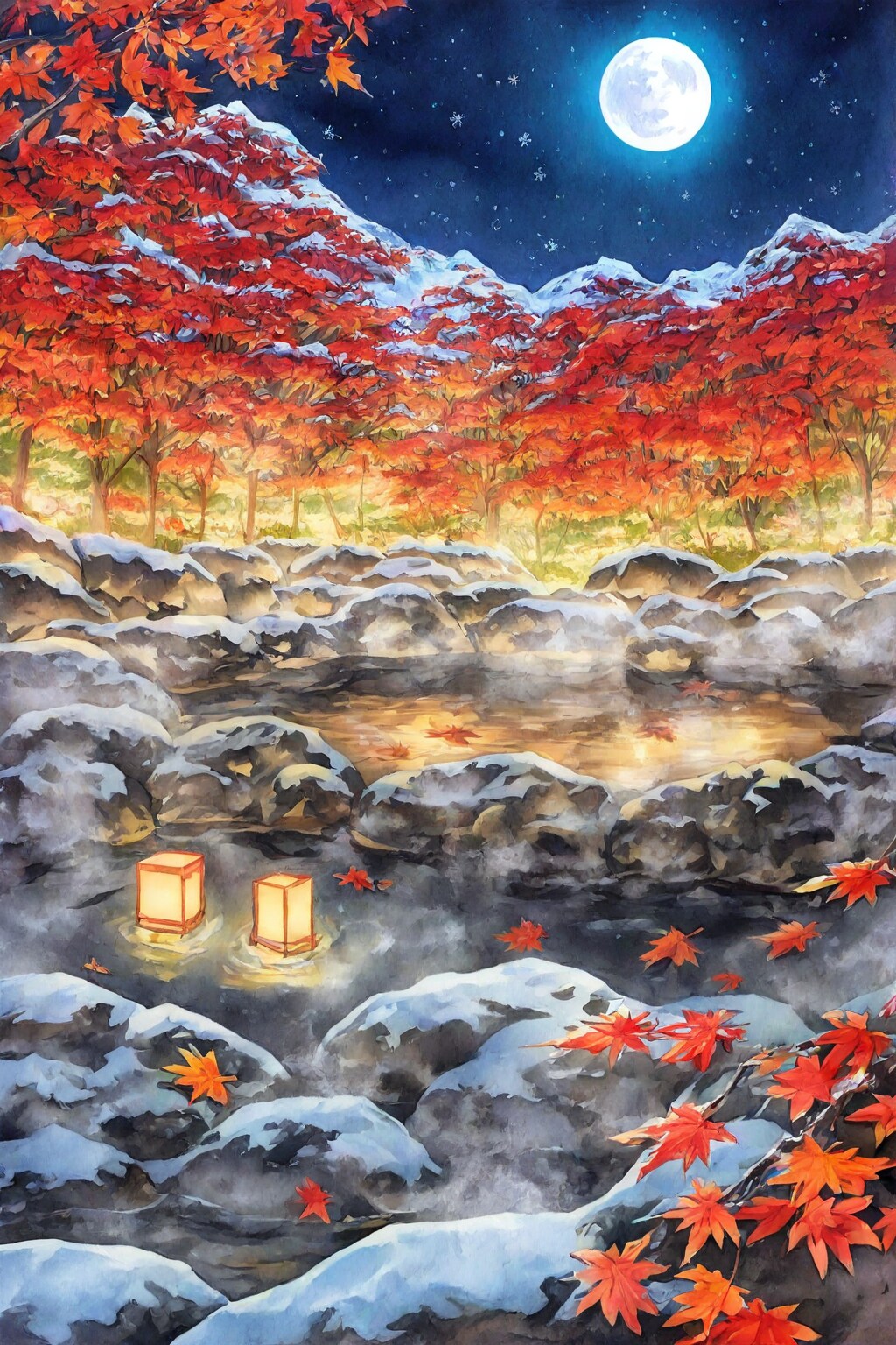 雪見酒でもいかがですか