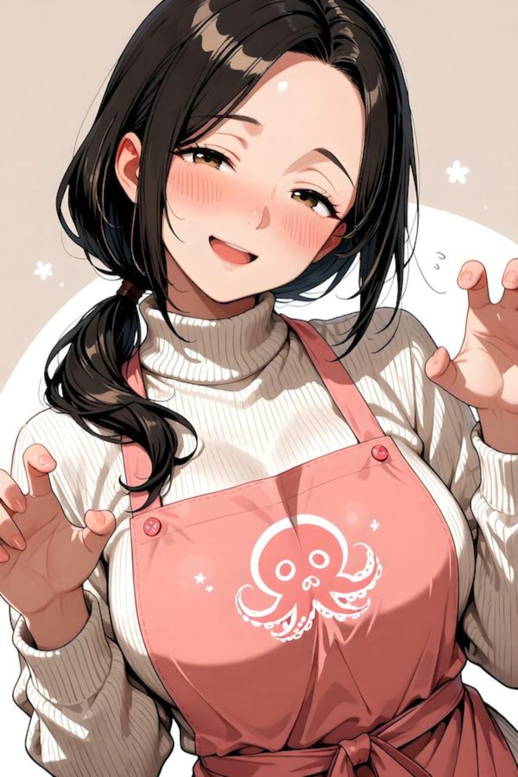 せーのっ、がおー🐙🐙🐙