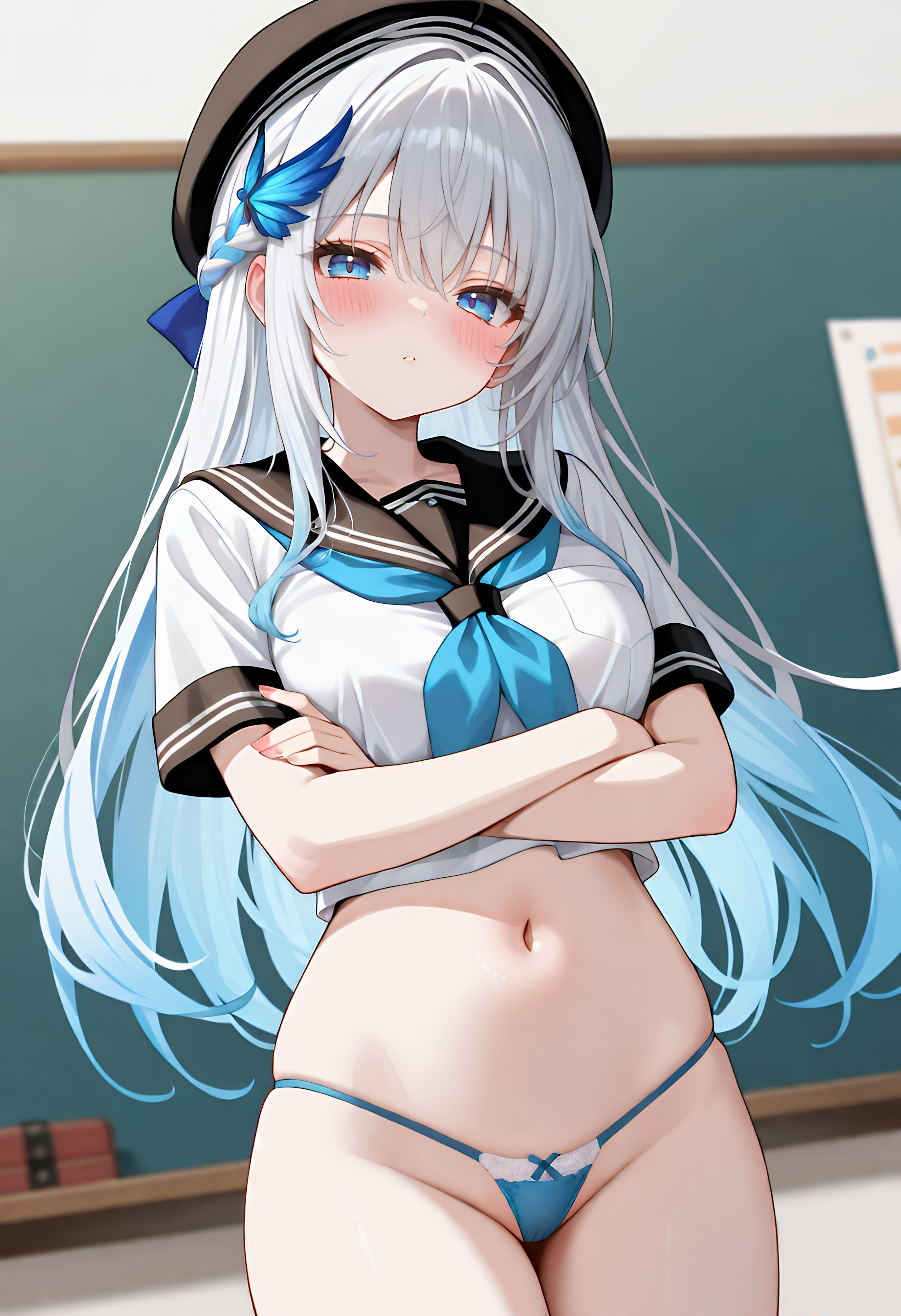 スカートなし