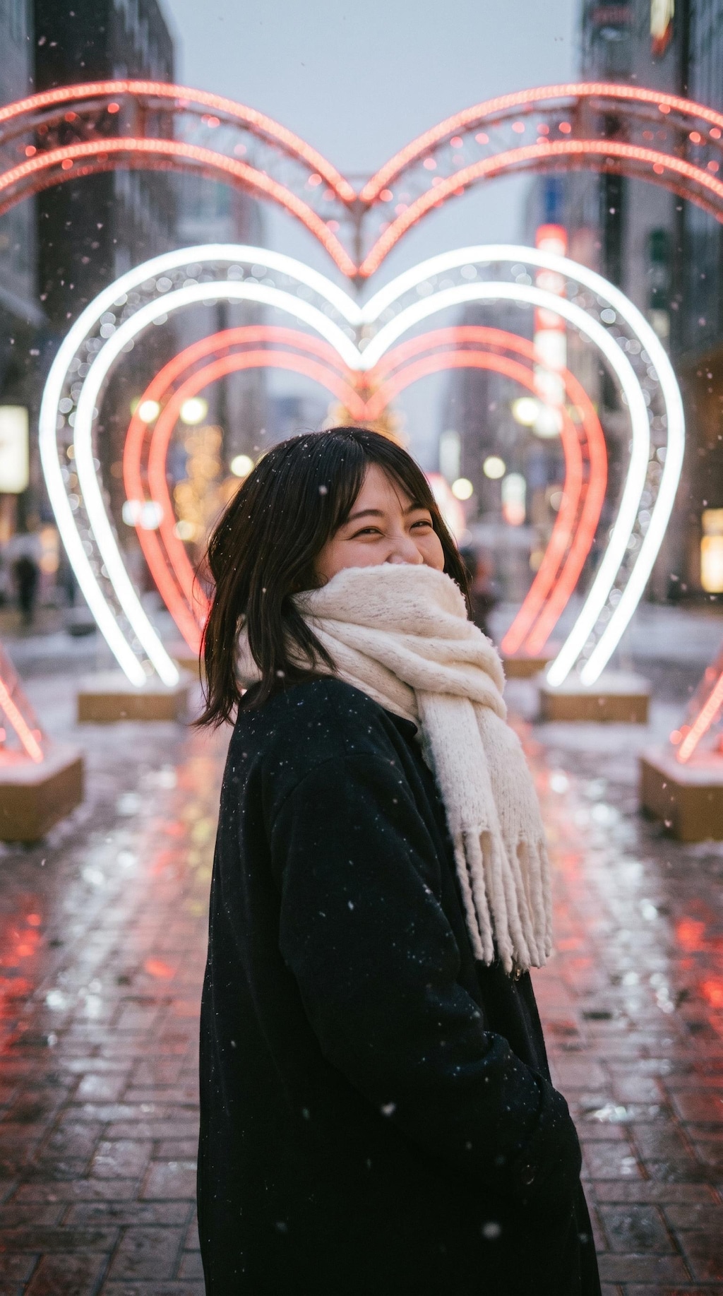 Heartlights in the Snow