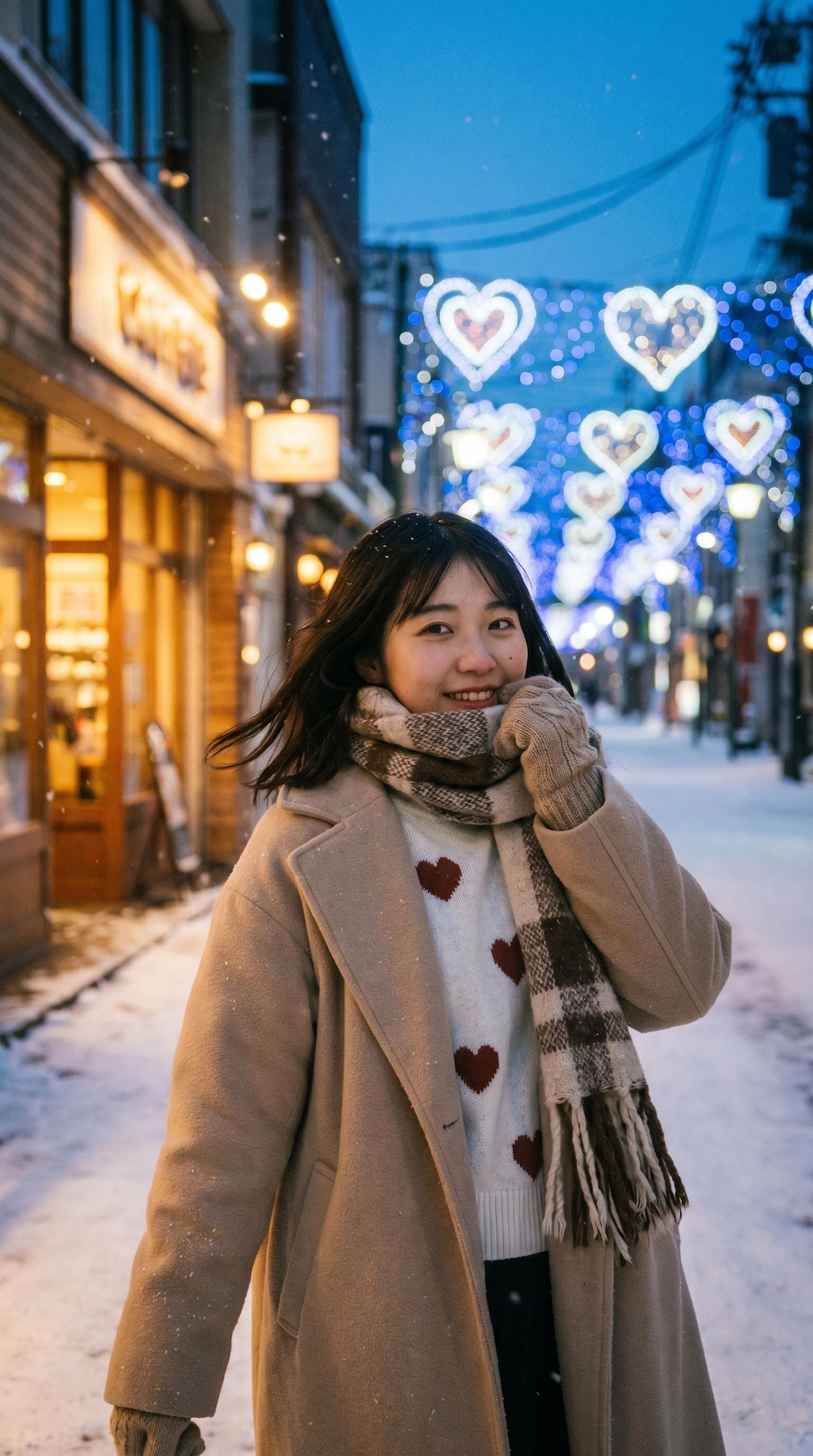 Heartlights in the Snow