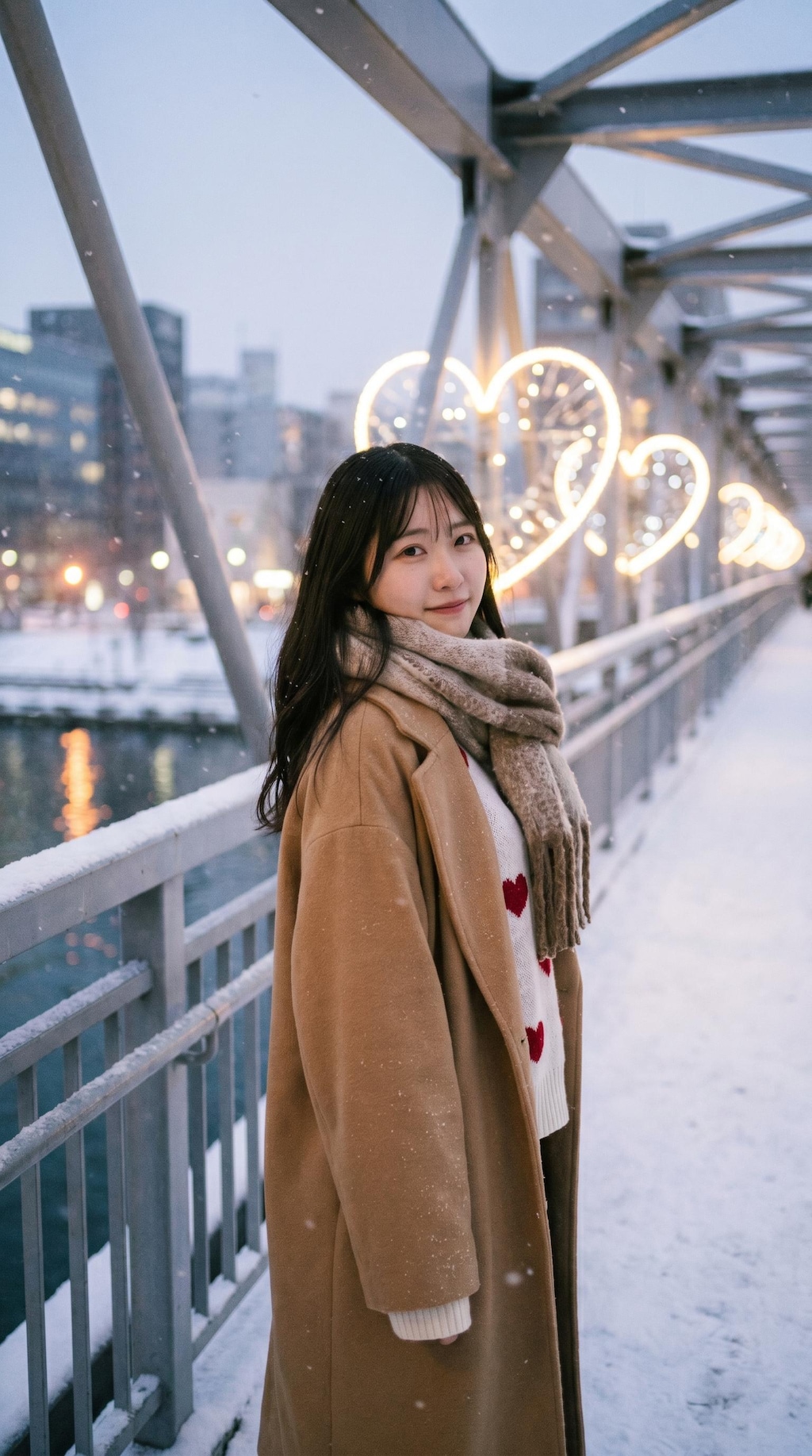 Heartlights in the Snow