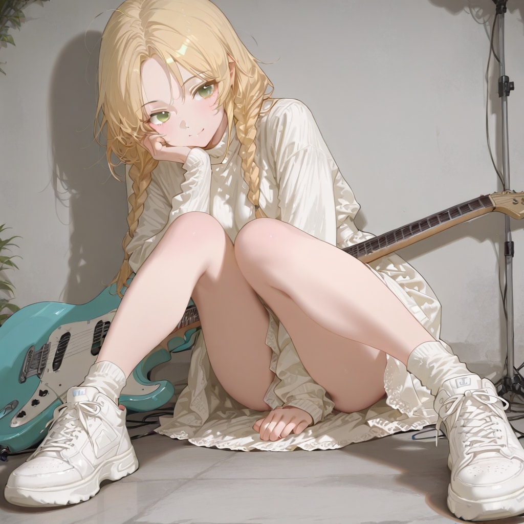 ホワイトギターカ゚―ル（過去作再生成）