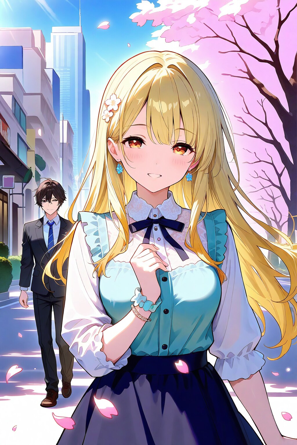 「お待ちしてましたわ。」