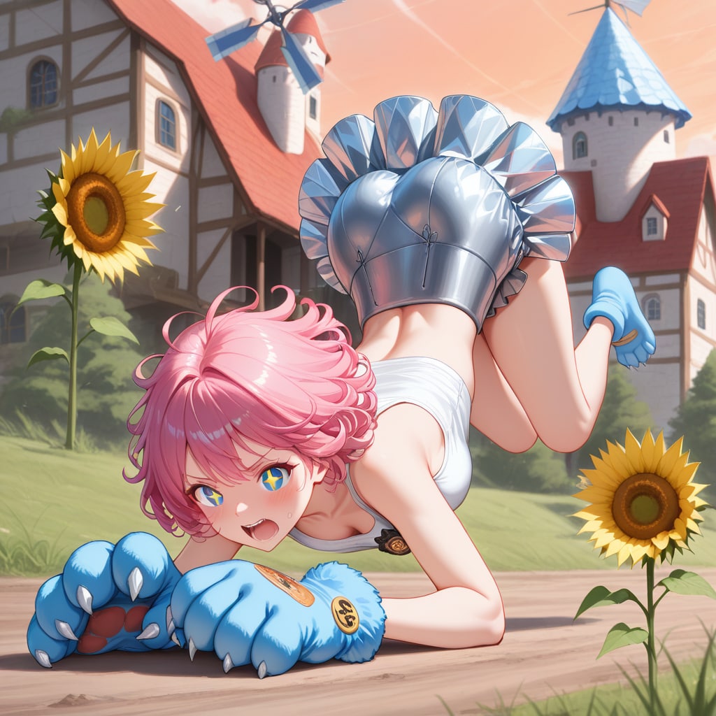 ピンク髪ちゃん